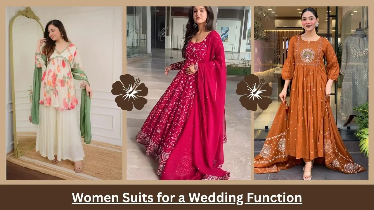 Women Suits for a Wedding Function