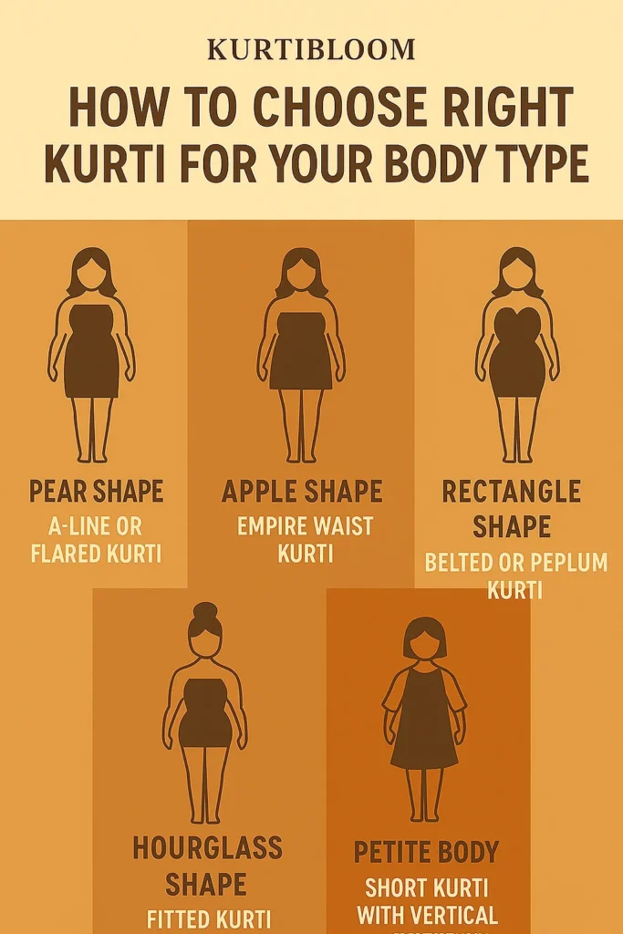 how to choose right kurti for your body type
