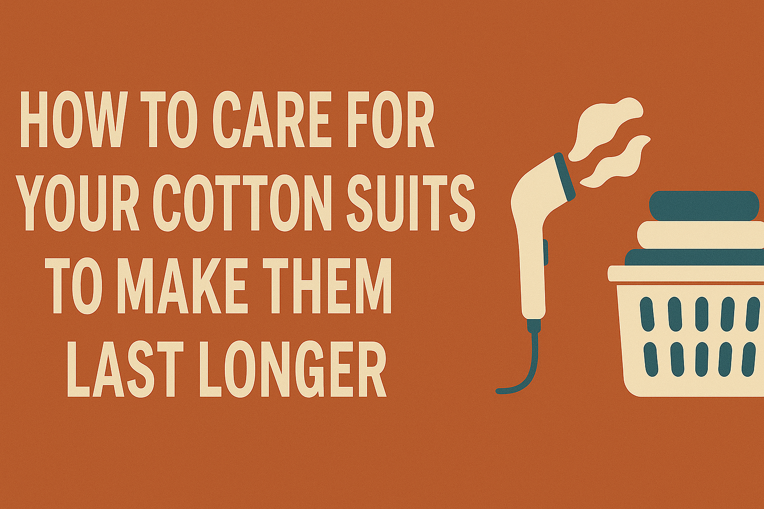 How to Care for Your Cotton Suits to Make Them Last Longer
