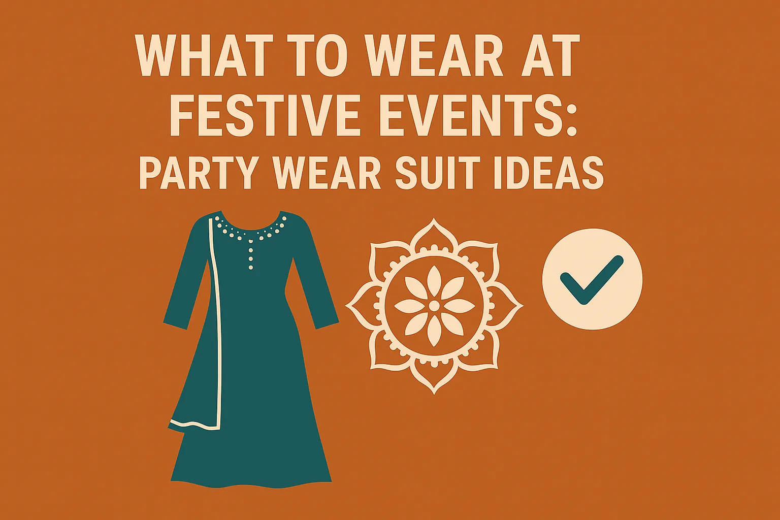 What to Wear at Festive Events Party Wear Suit Ideas